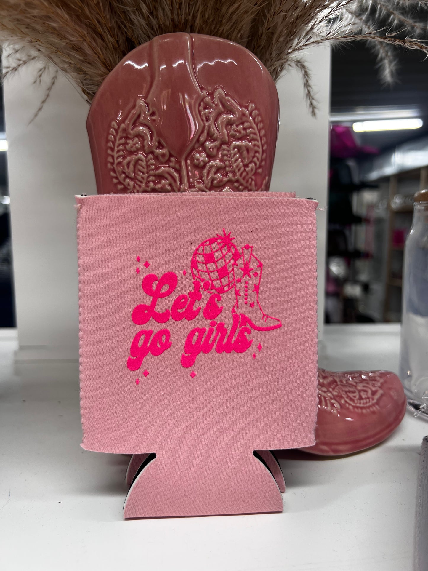 Let’s go girls regular Koozie
