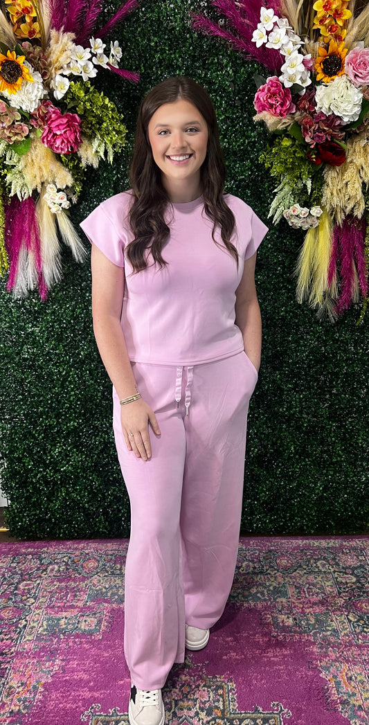 Pretty in pink top