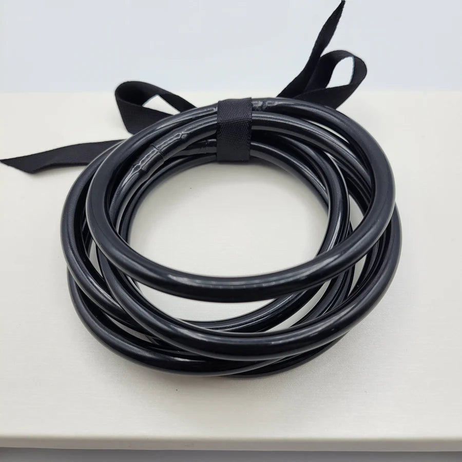 Black Jelly Bangles