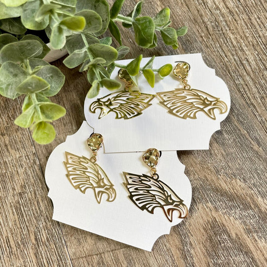 Eagle gold plated Earrings