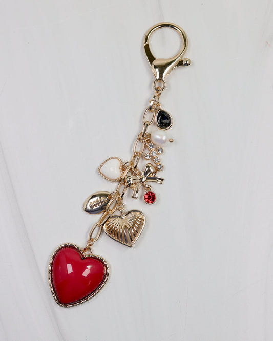 Game day Charm Keychain