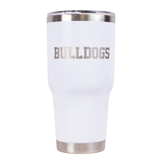 Bulldogs Etched Tumbler