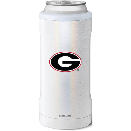 BruMate Georgia Bulldogs 12oz. Hopsulator Secondary Slim Can Cooler