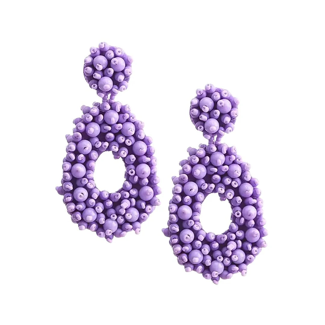 Melinda Violet Earrings