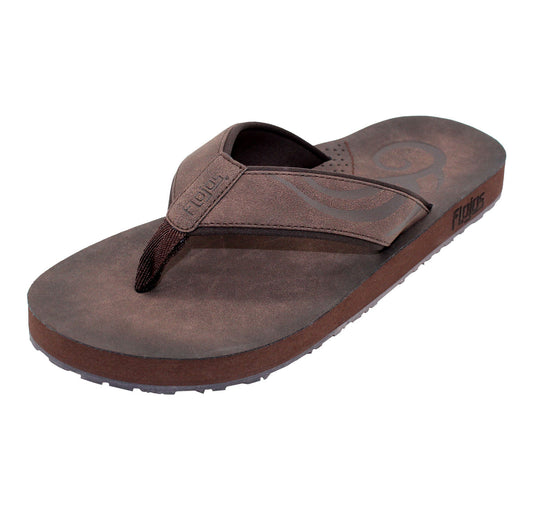 Men’s Flojos Cuero Burnished Flipflops