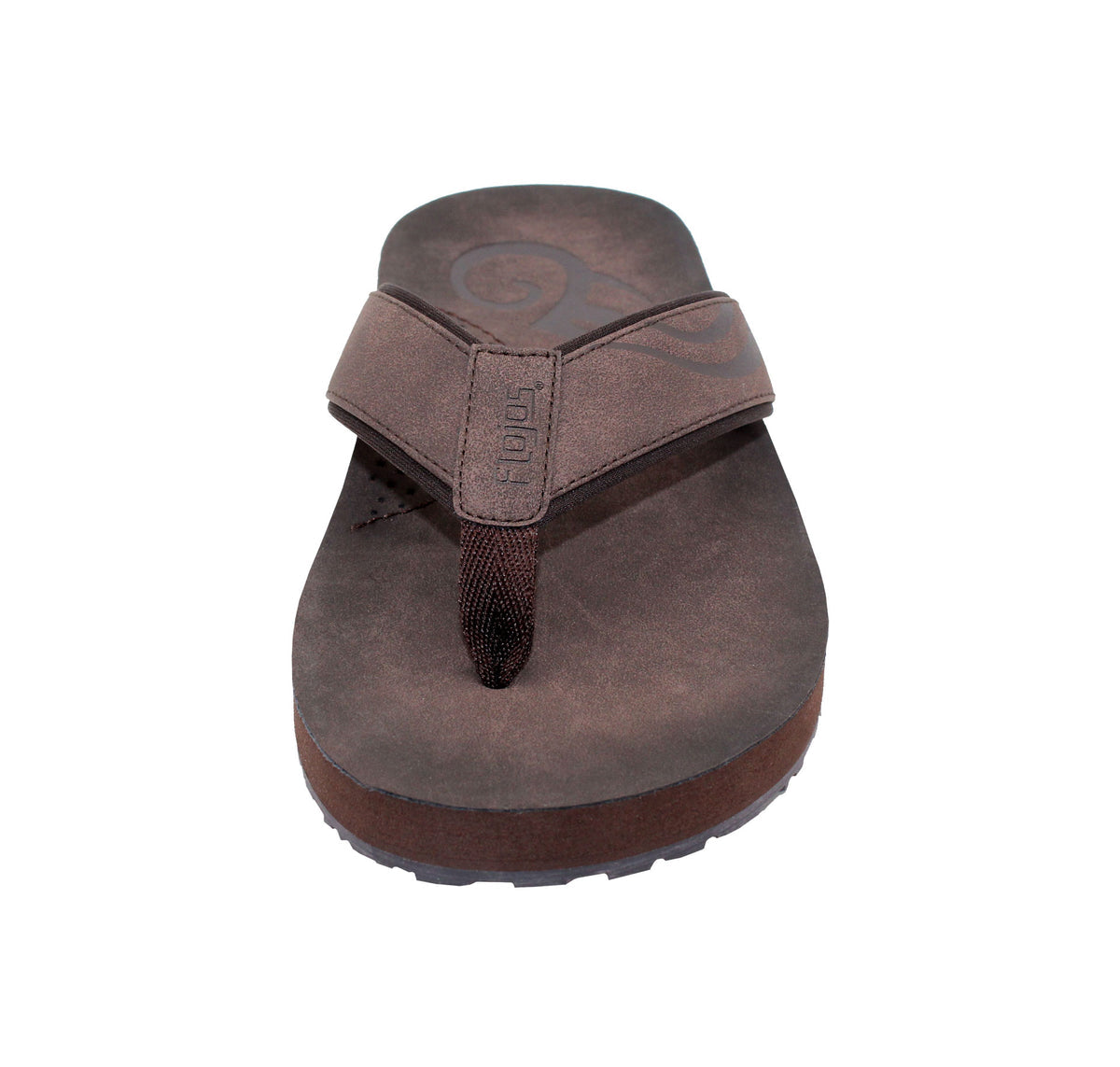 Men’s Flojos Cuero Burnished Flipflops