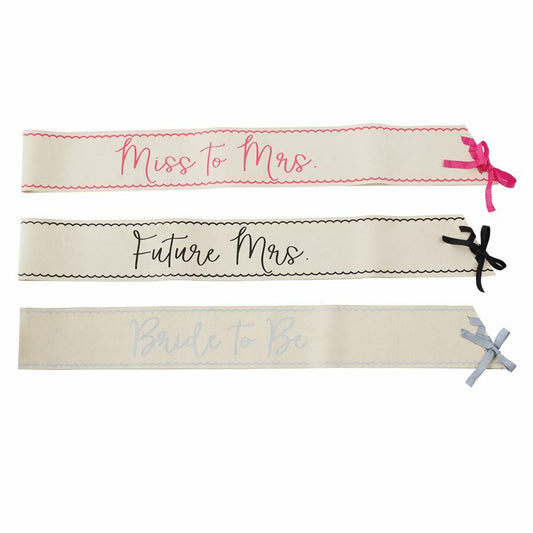 Bridal Sashes