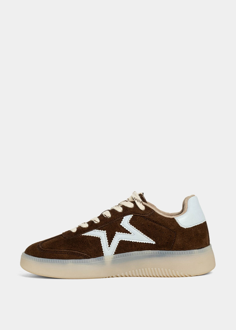 Shushop Brown suede Sneakers