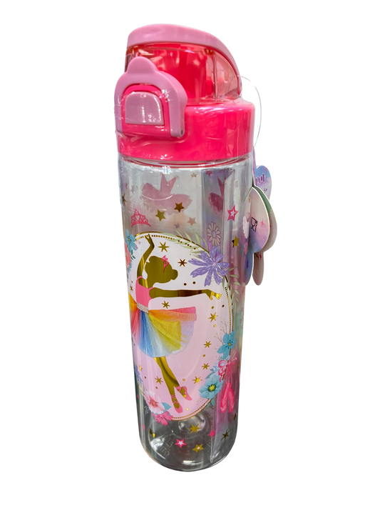 Pop- Open Ballerina Water Bottle