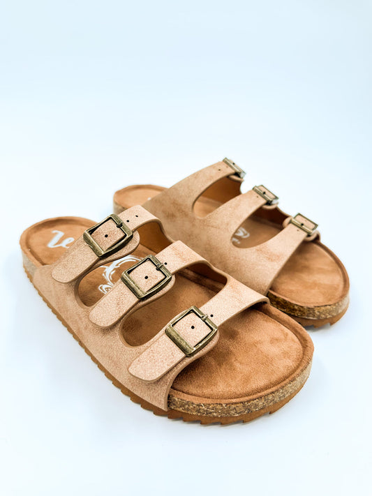 Very G 3 strap sandals
