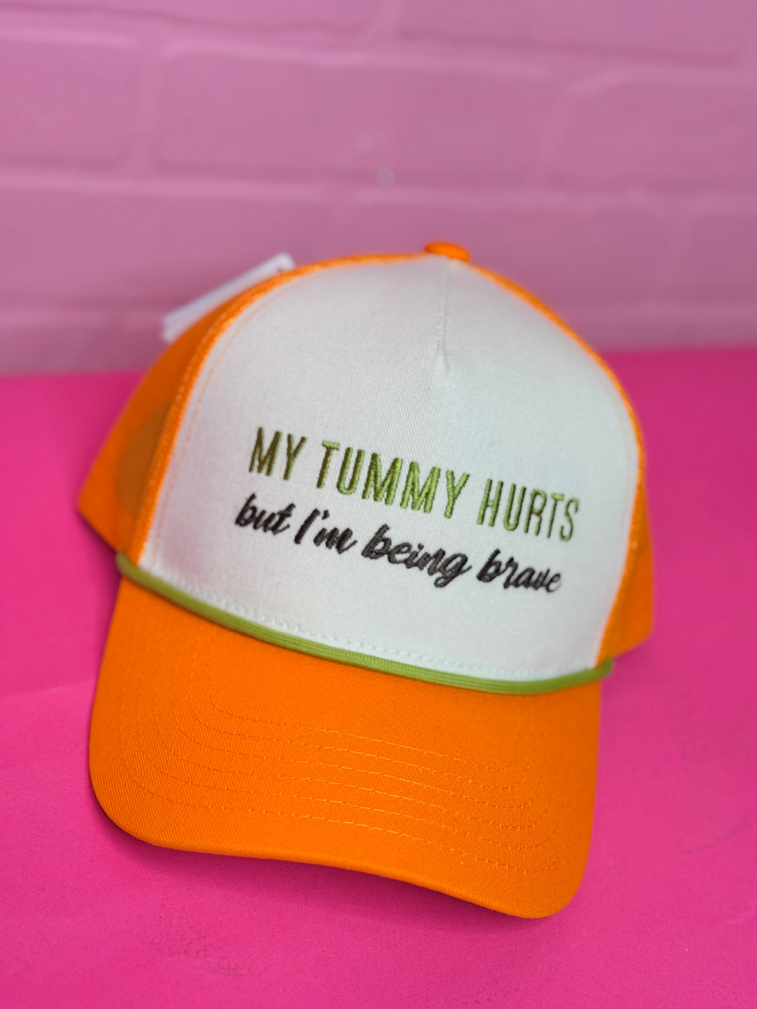 My tummy hurts hat