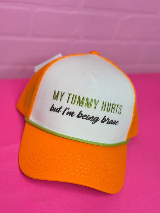 My tummy hurts hat