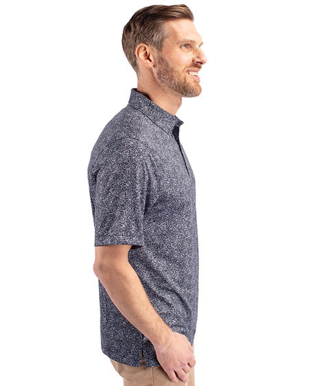 Pike Constellation Print Stretch Polo