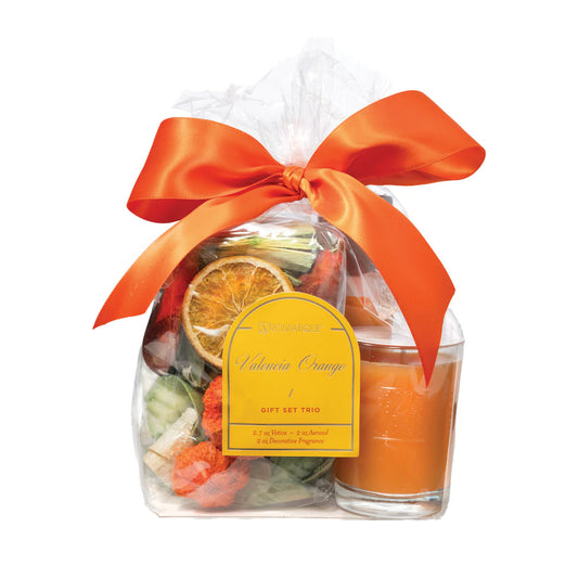 Valencia Orange gift set trio