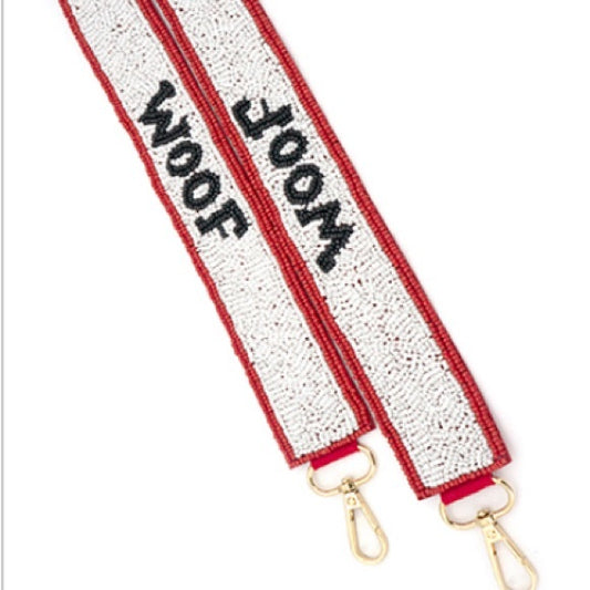 GAME DAY BEADED GUITAR STRAPS