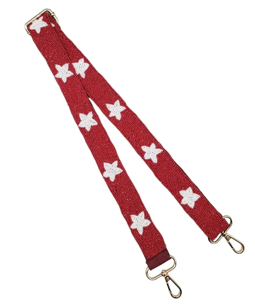 GAME DAY BEADED GUITAR STRAPS
