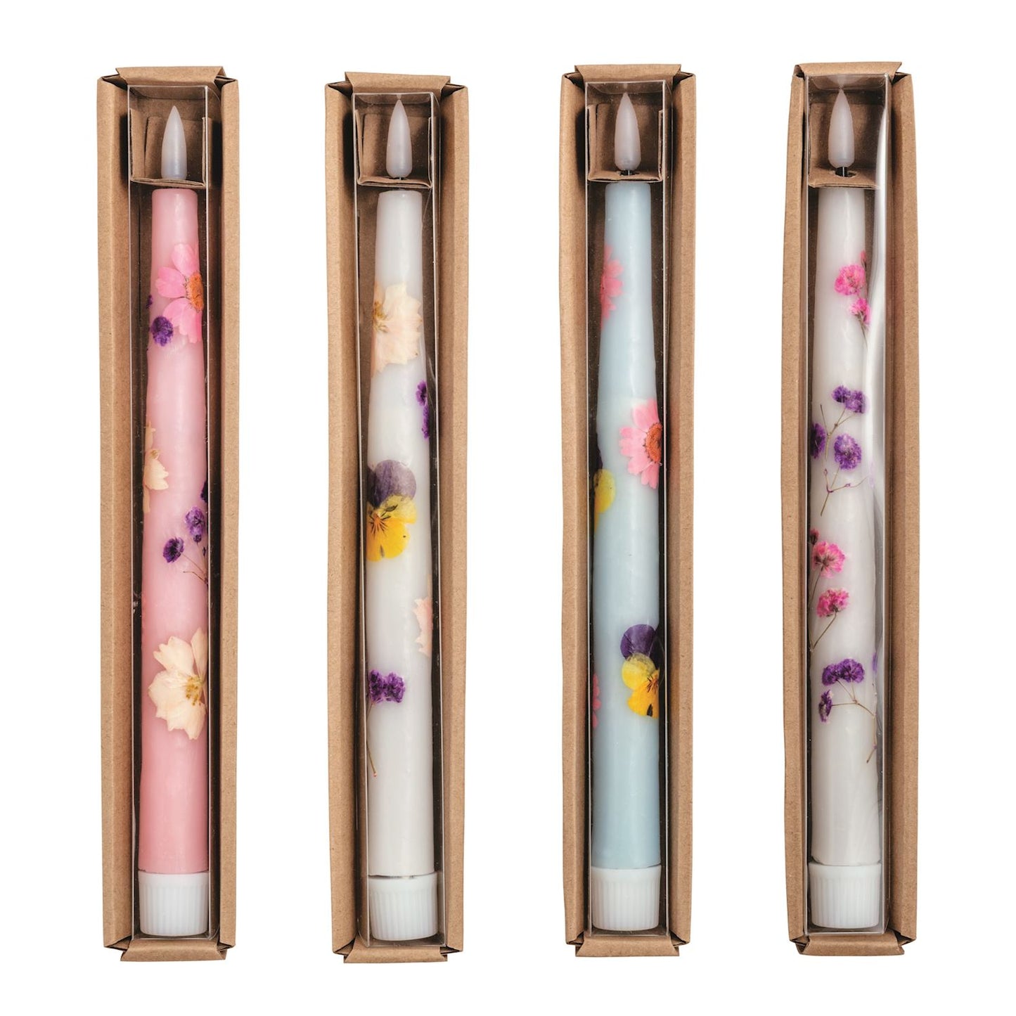 Flower Taper Candle
