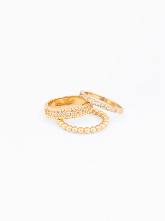 Michelle McDowell Quinn Rings | set of 3