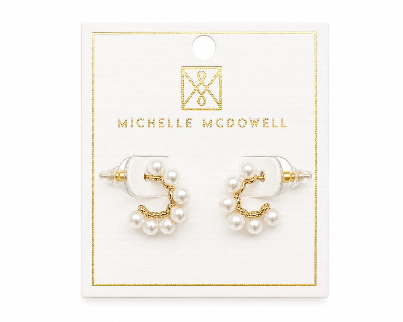 Michelle McDowell Noelle Pearl Earrings