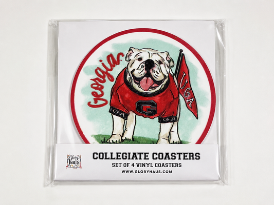 Georgia Mascot Coaster