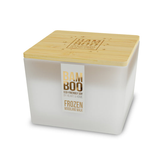 Frozen Woodland Walk | Bamboo Candle Large