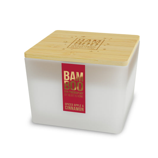 Spiced Apple & Cinnamon | Bamboo Candle Large