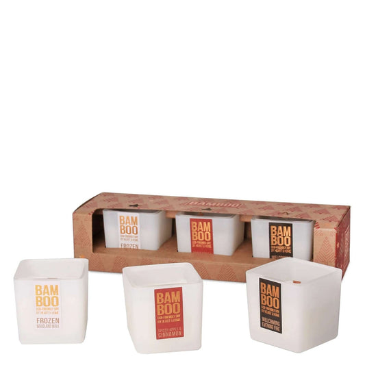 Bamboo - 3 - Candle Gift Set
