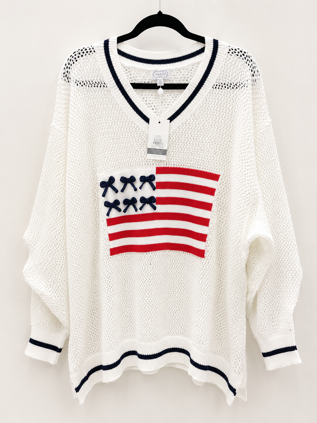 Americana Knitted Sweater | One Size