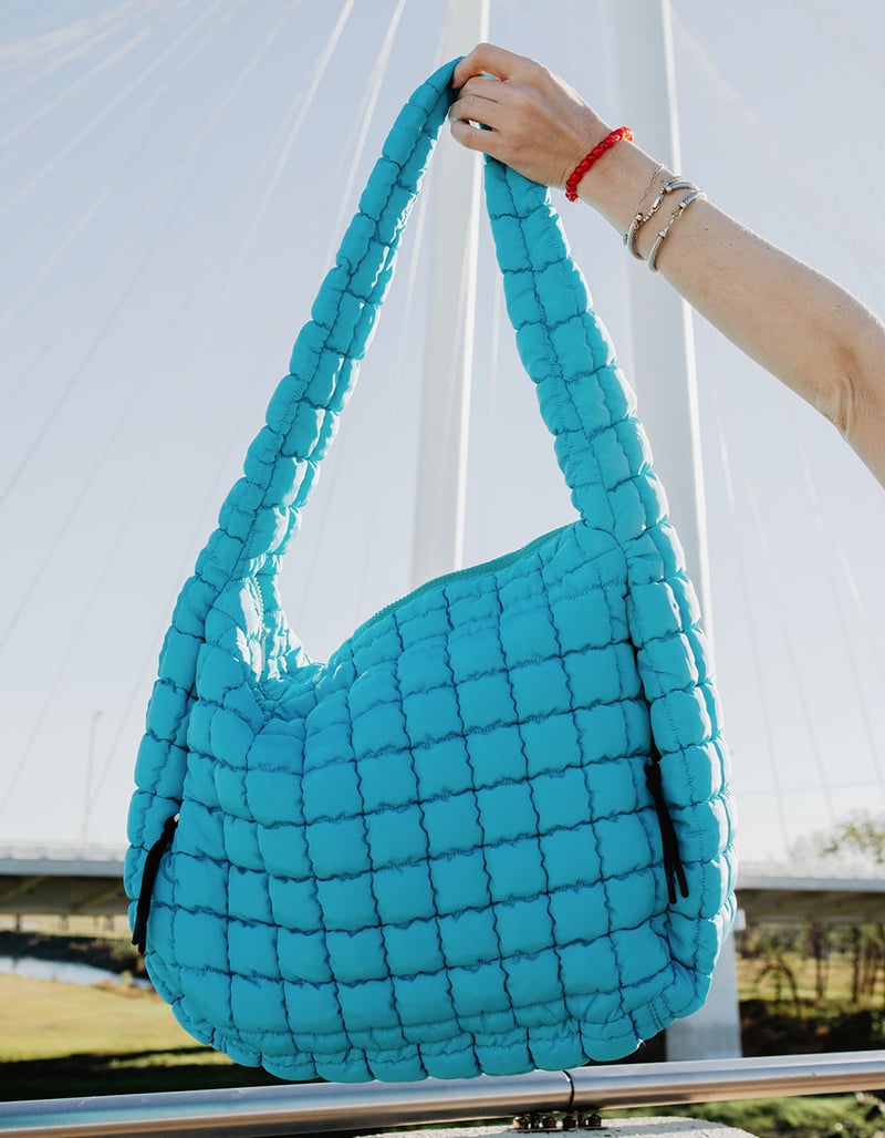 Quilted Puffer Tote