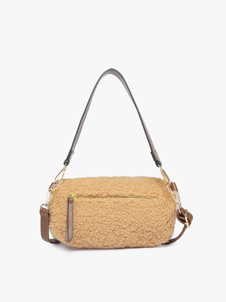 Brookie Sherpa Belt Bag with Vegan Strap