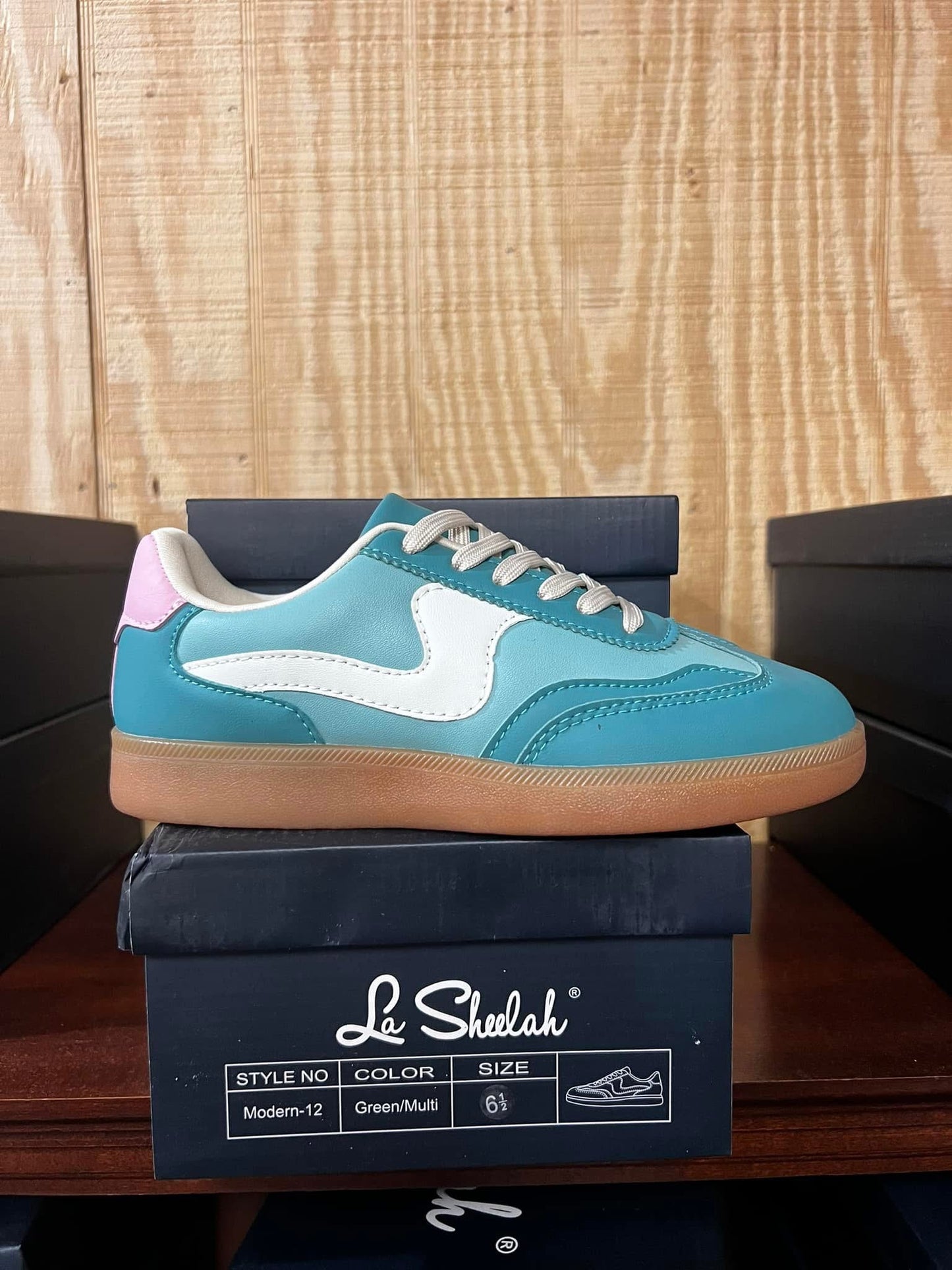 La Sheelah Blue Sneaker