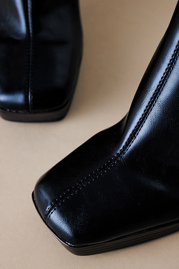 Duke Black Chunky Boots