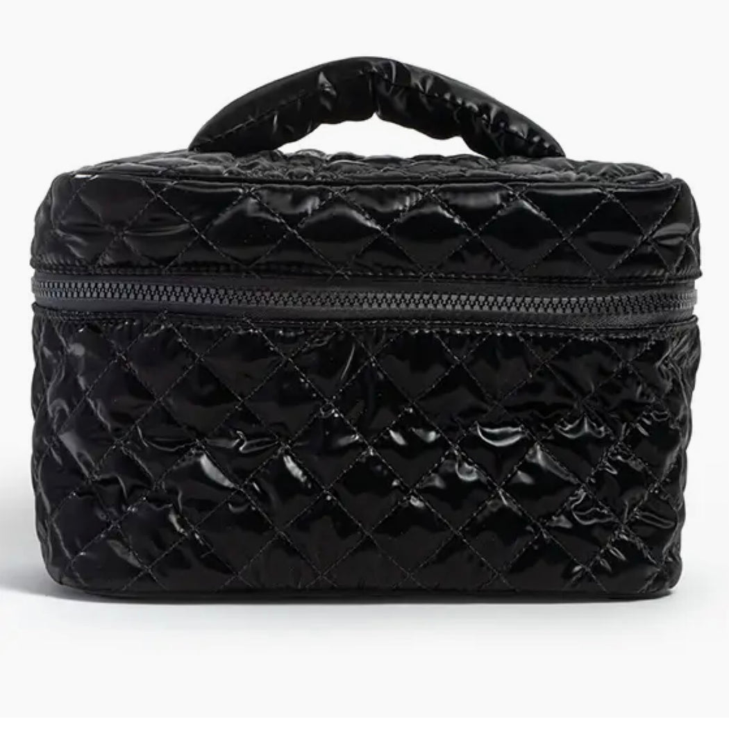 Metallic Travel Cosmetic Case