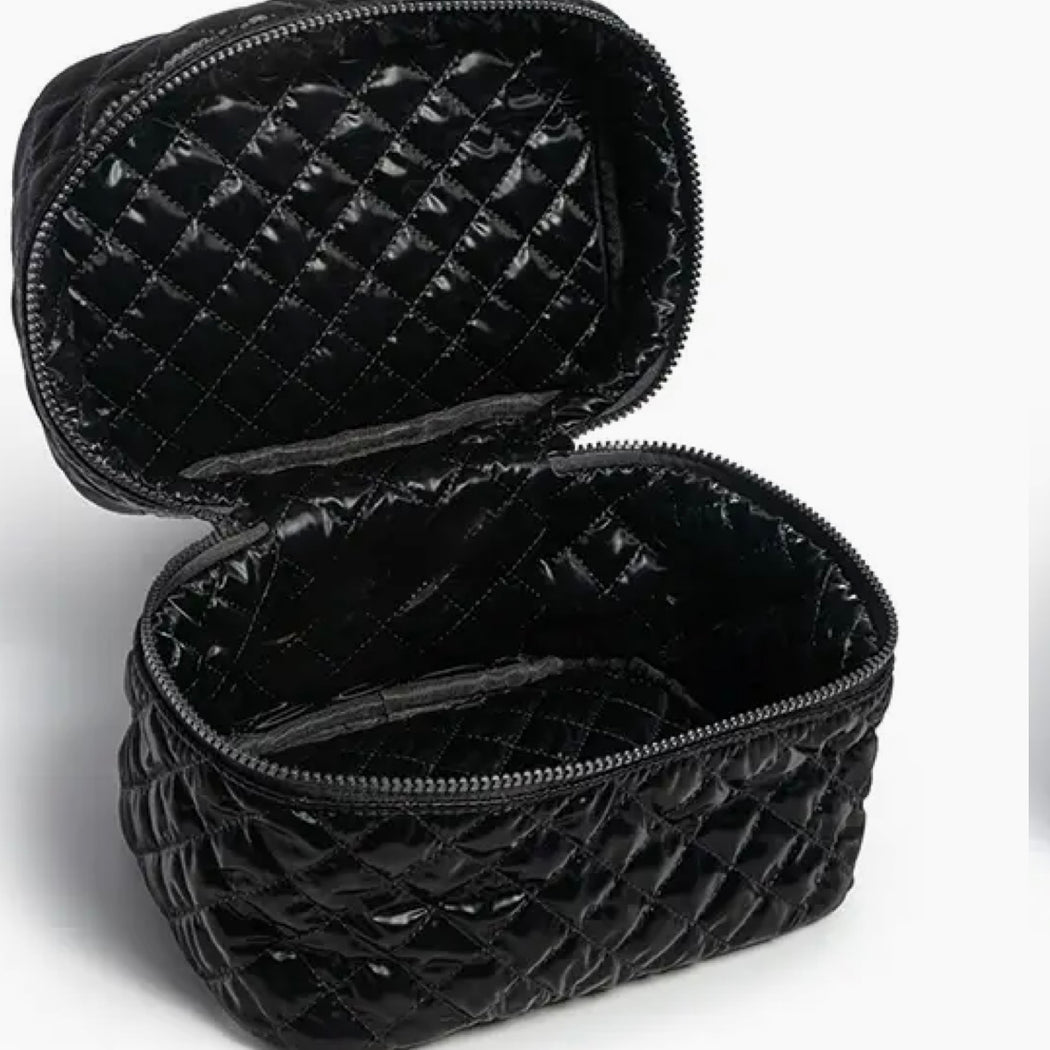 Metallic Travel Cosmetic Case