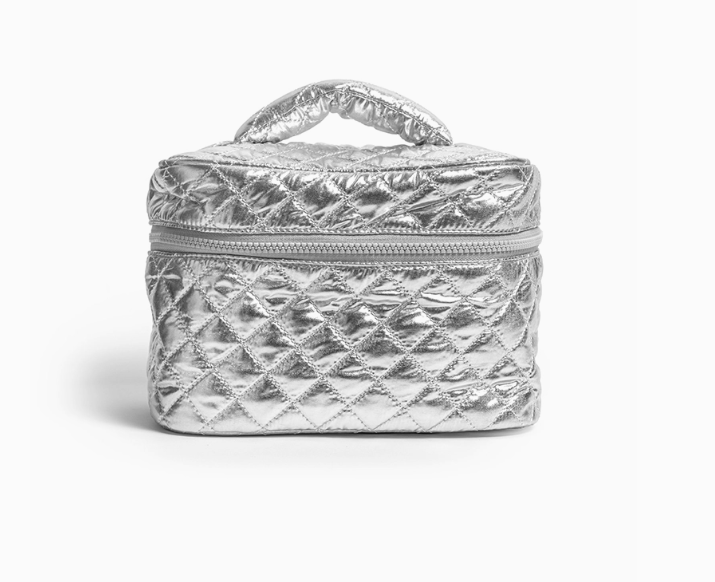 Metallic Travel Cosmetic Case