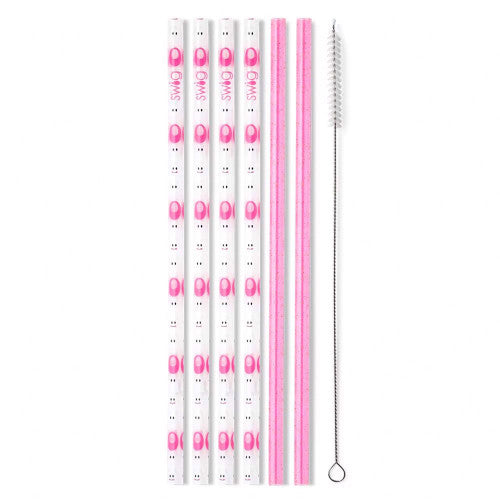 Fabulous reusable straw set