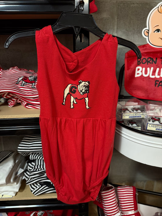 UGA Mascot onesie