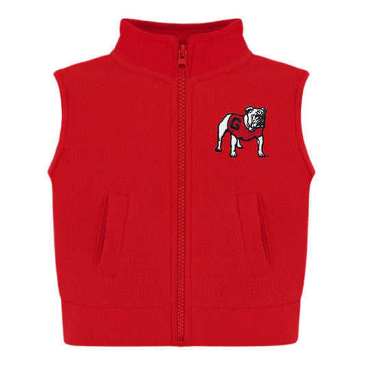 Youth UGA Polar Fleece Vest