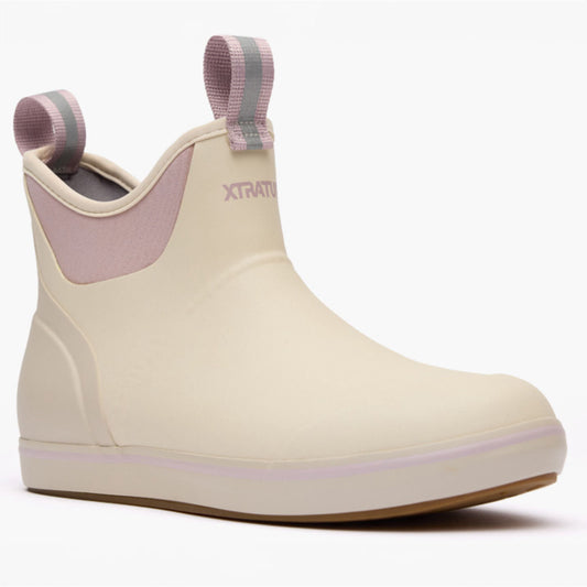Women’s Ivory/ Lavender XtraTuf Deck Boots