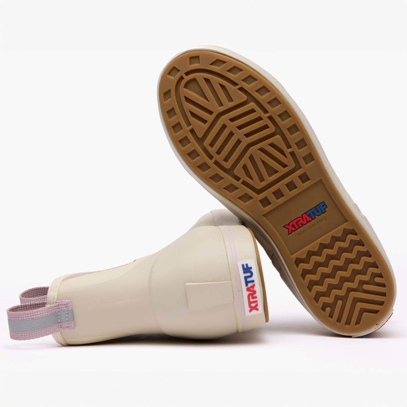 Women’s Ivory/ Lavender XtraTuf Deck Boots