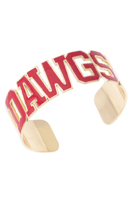 Ga Varsity Outline Cuff
