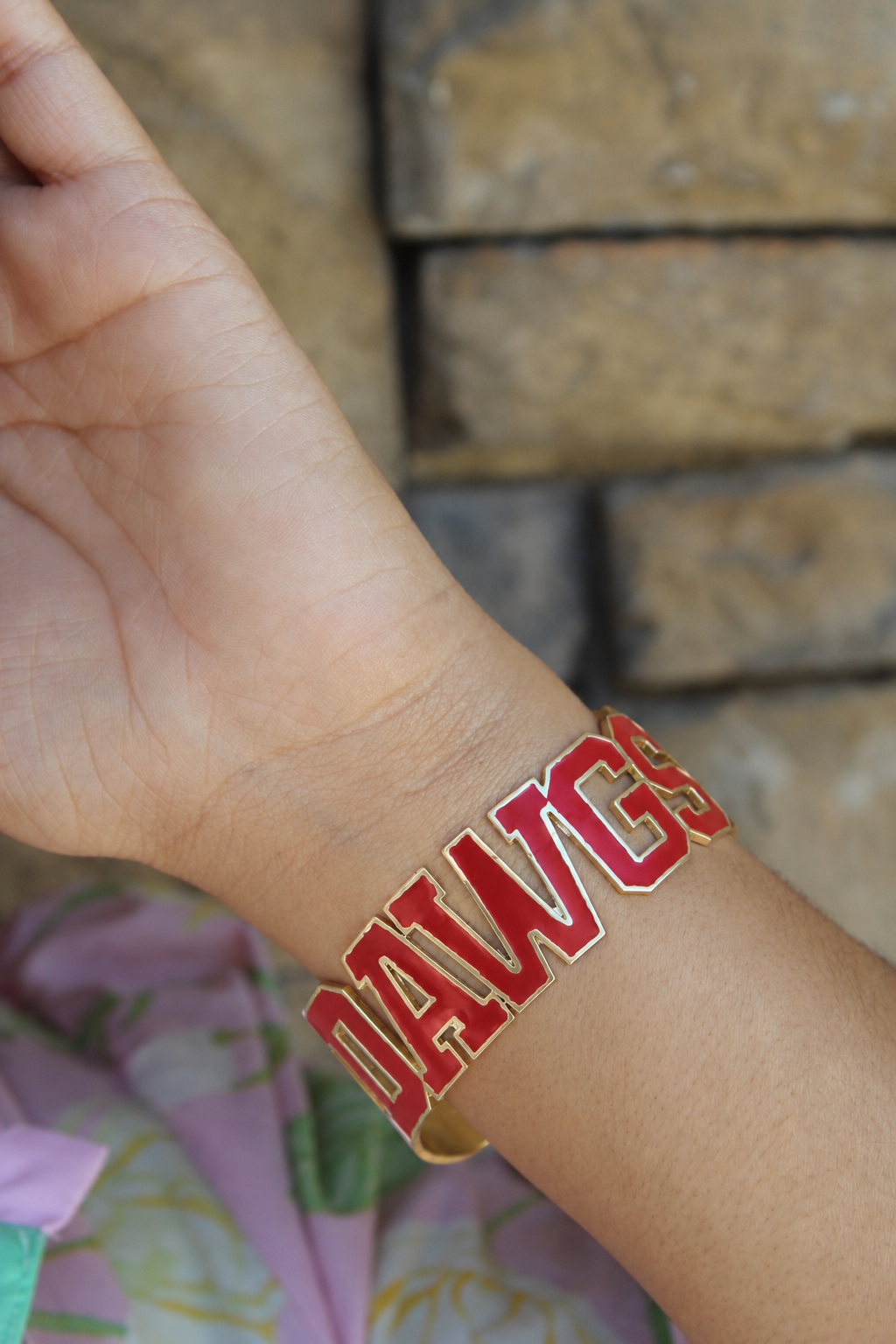 Ga Varsity Outline Cuff