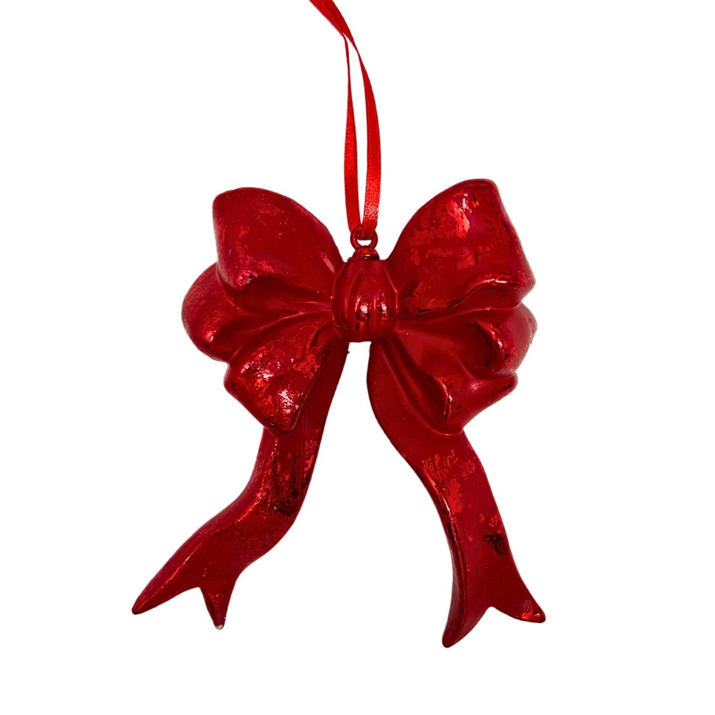Red bow ornament