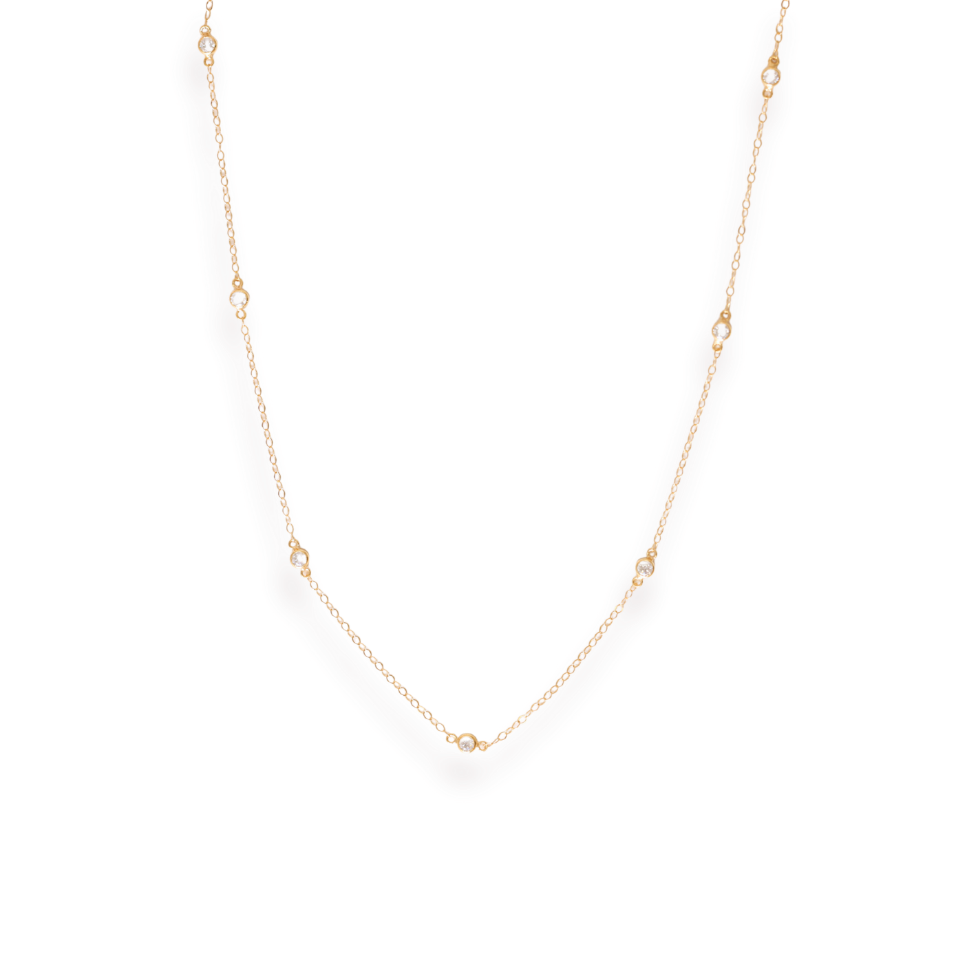 Beaded Blondes Crystal Chain Bracelet