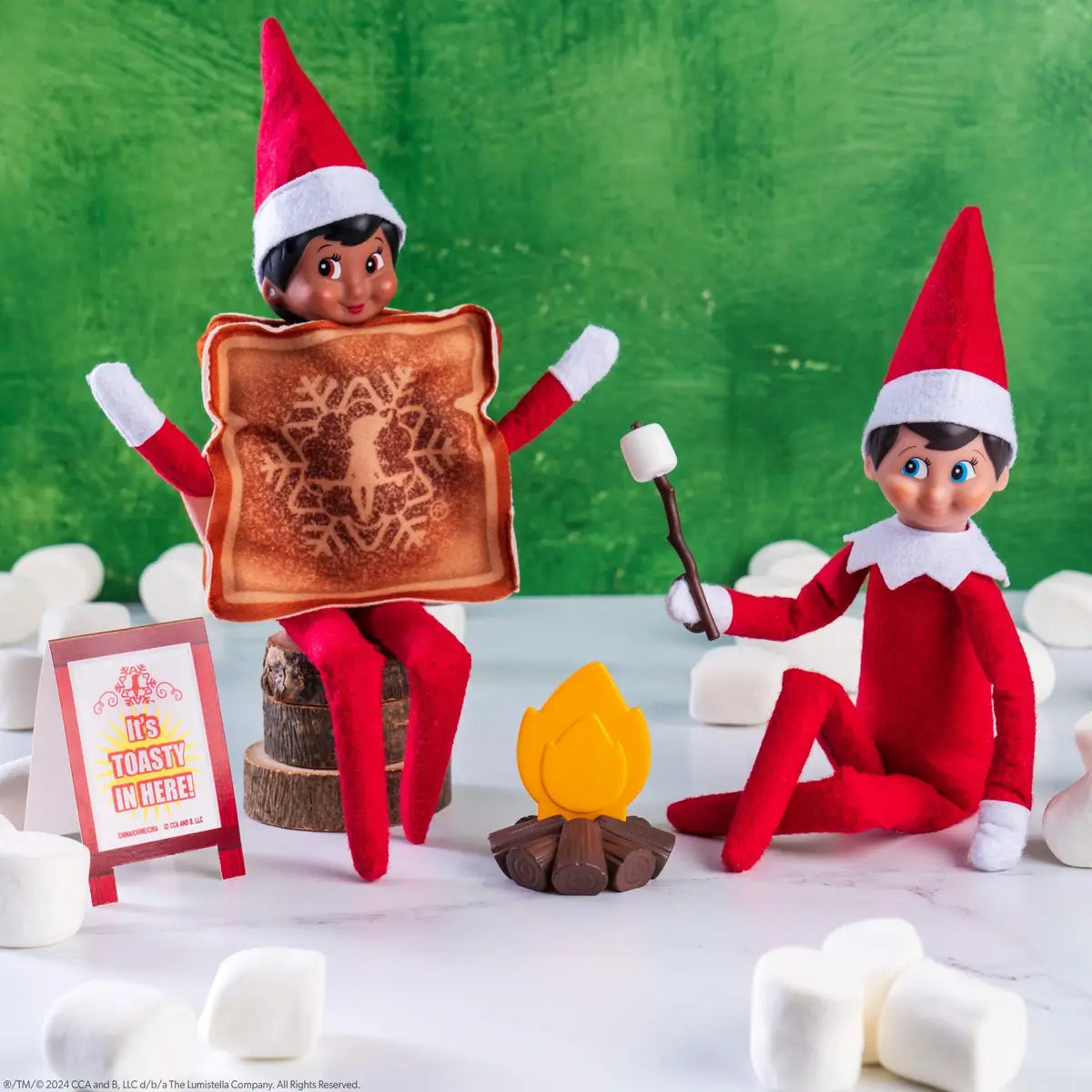 Elf On the Shelf: Toasty roasty