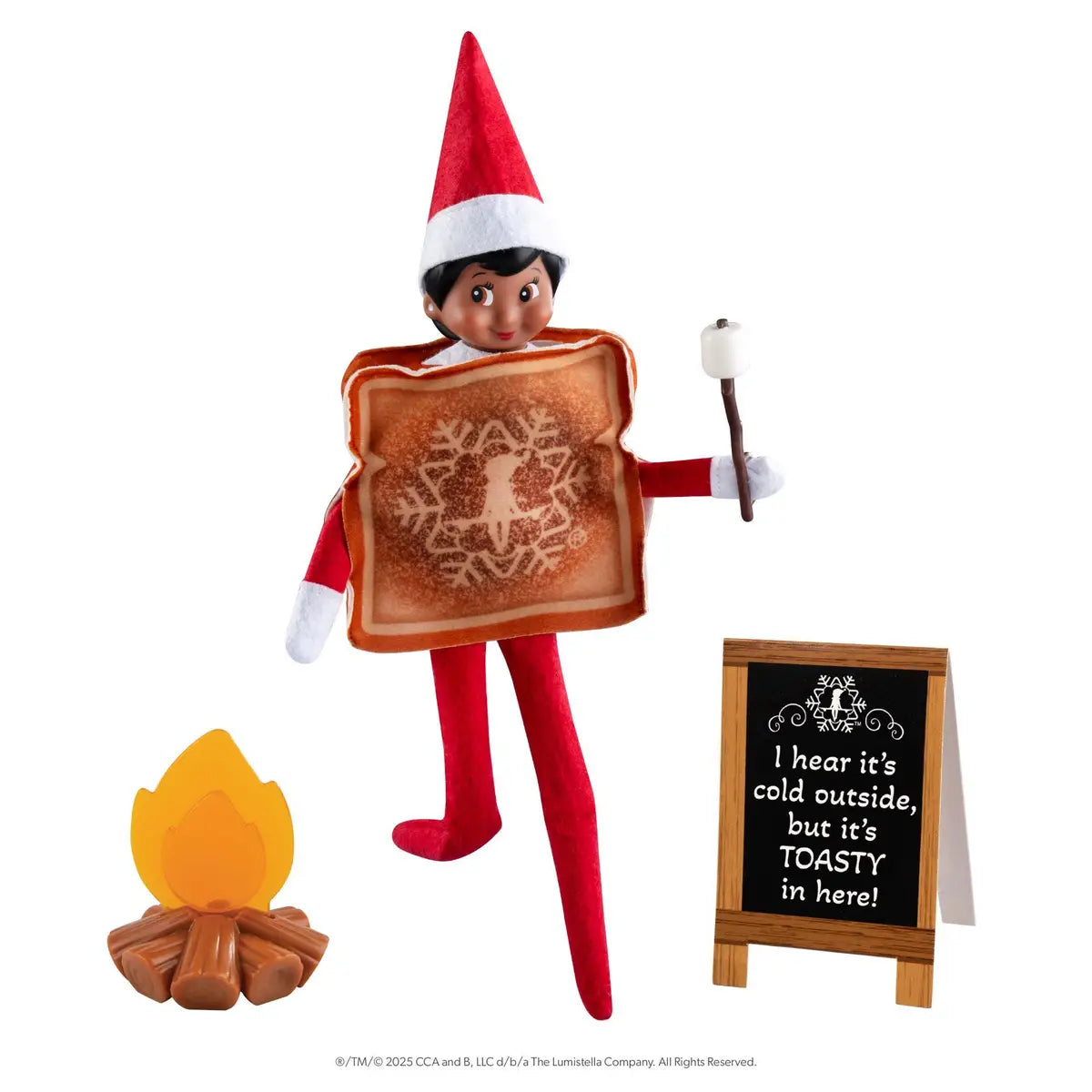 Elf On the Shelf: Toasty roasty