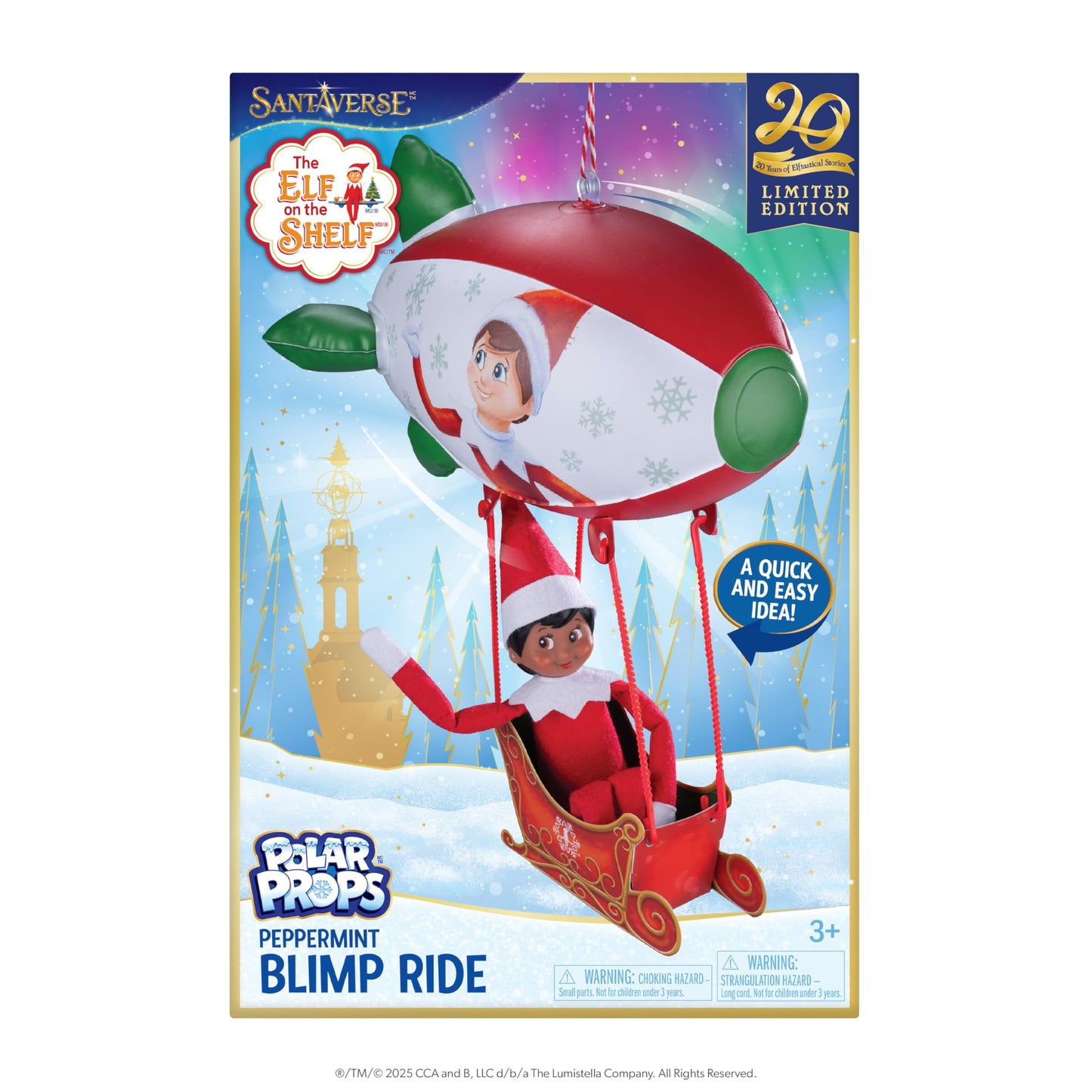 Elf on the Shelf: Blimp ride