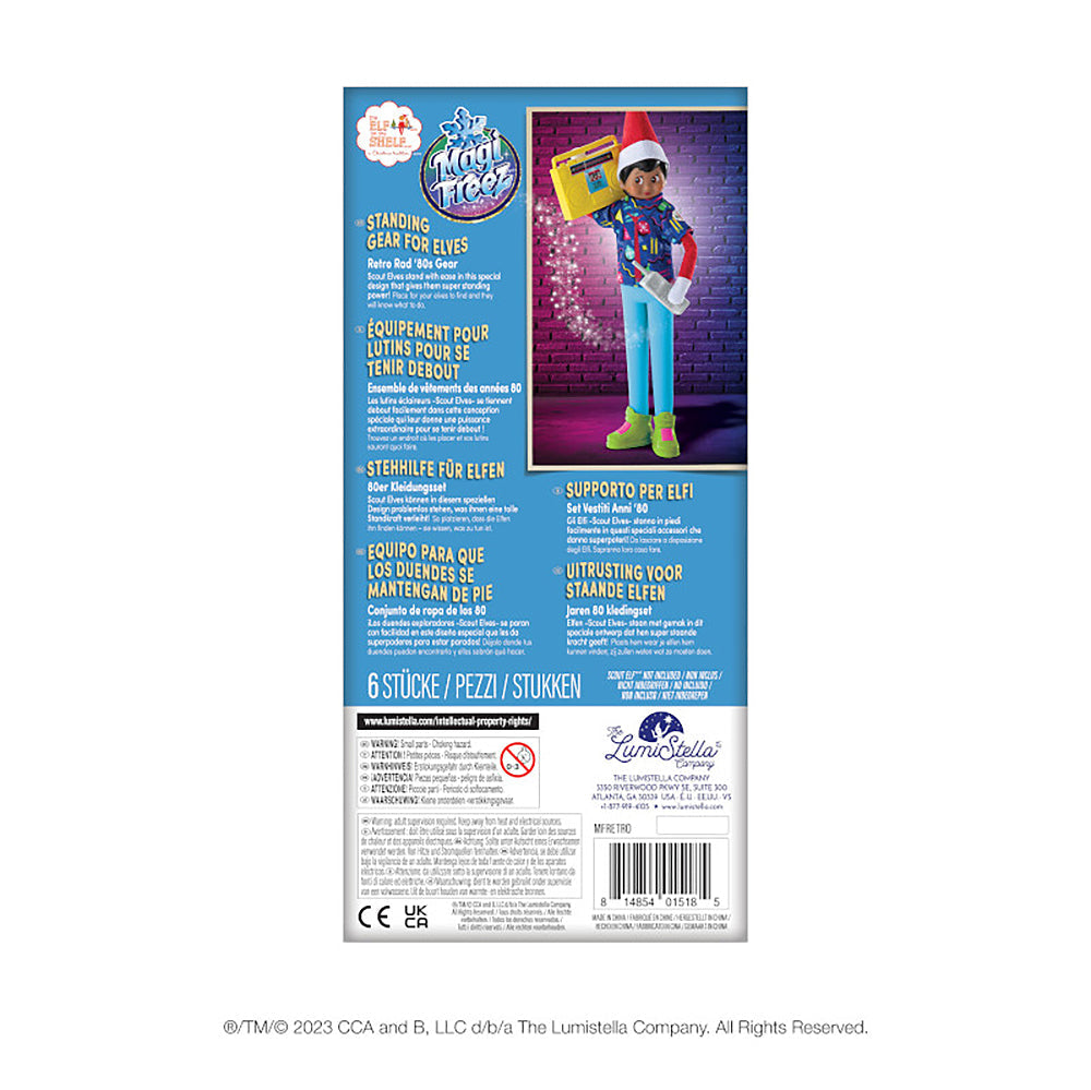 Elf on the Shelf MagiFreez Retro Rad '80s Gear