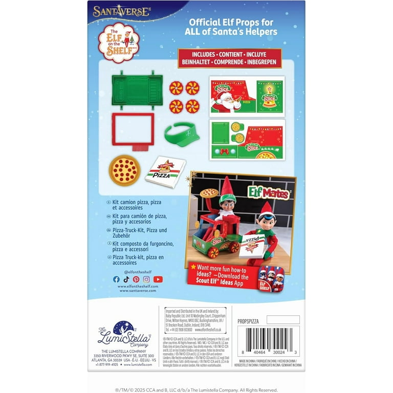 The Elf on the Shelf - Polar Props: Polar Pizza Truck