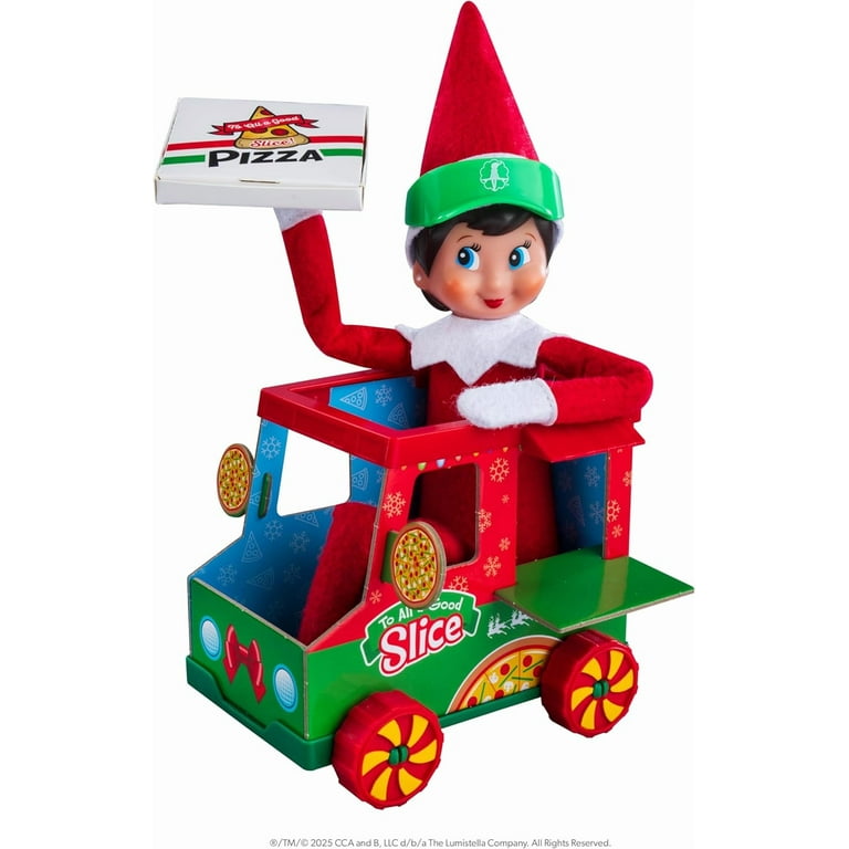 The Elf on the Shelf - Polar Props: Polar Pizza Truck
